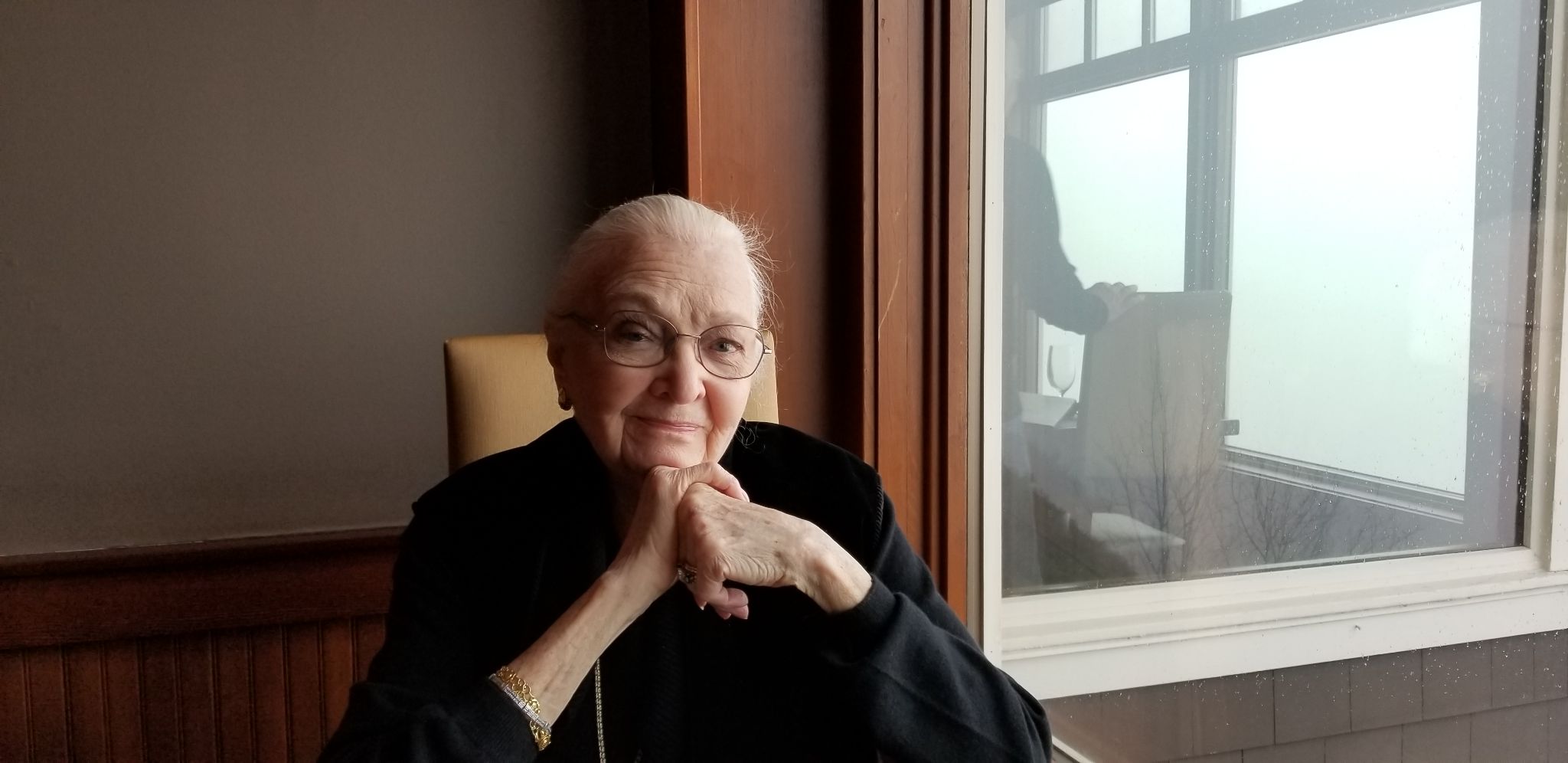 Nancy Chayne Martin looking at camera.